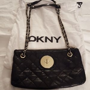 DKNY black handbag
